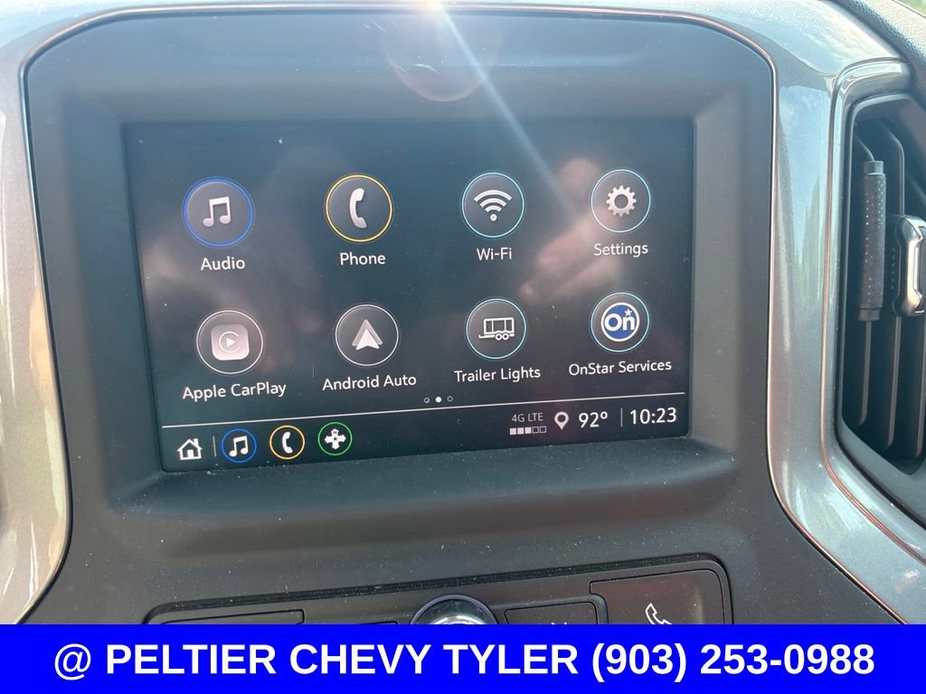 Used 2025 Chevrolet Silverado 1500 Custom w/ Turbomax Blackout Package AWD/4WD image 15