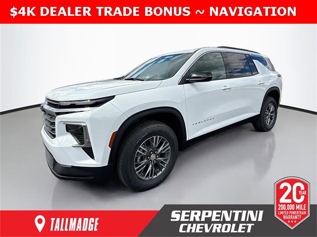 New 2026 Chevrolet Traverse LT w/ LPO, Floor Liner Package image 1