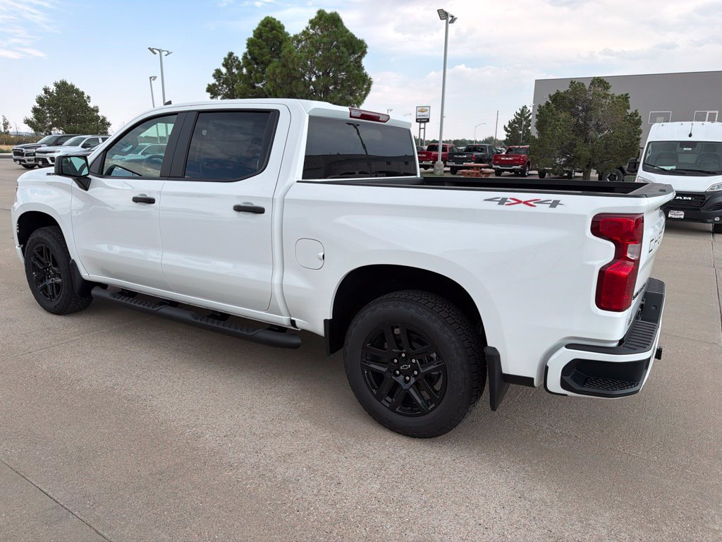 New 2026 Chevrolet Silverado 1500 Custom w/ Turbomax Blackout Package AWD/4WD image 3