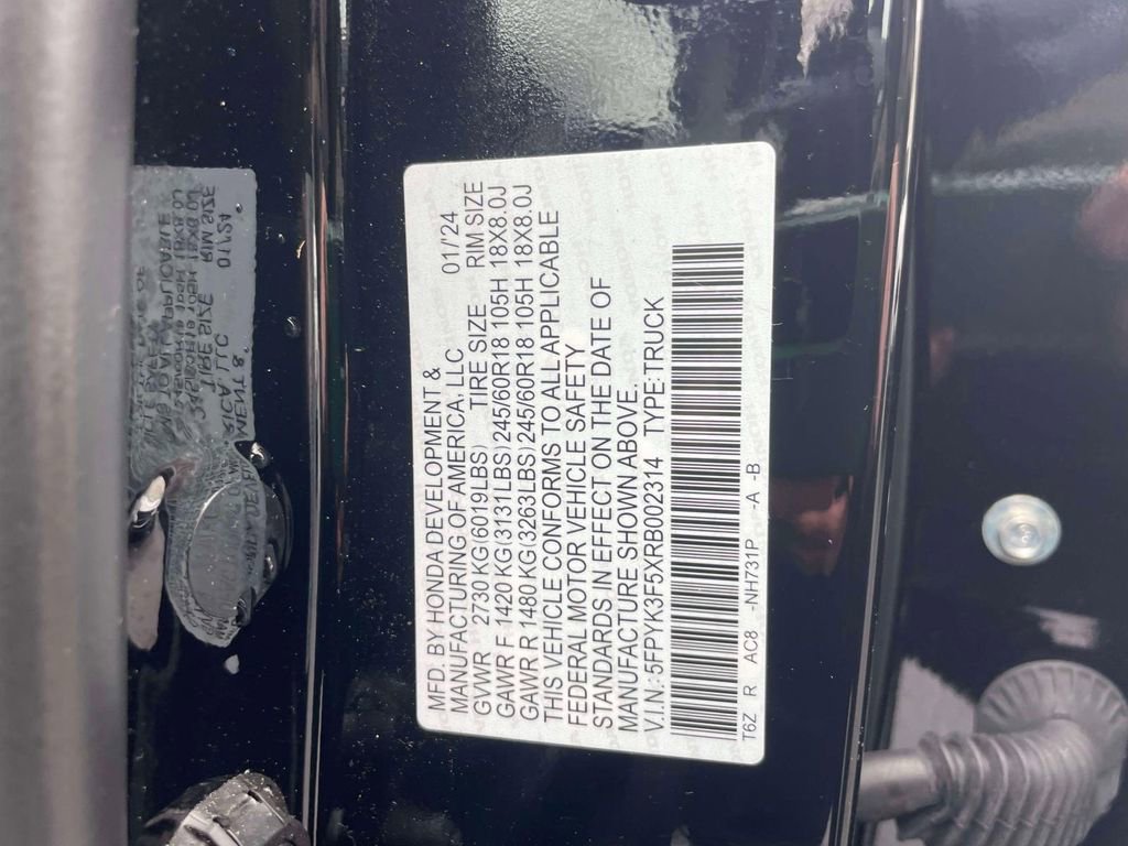 Certified 2024 Honda Ridgeline RTL image 20