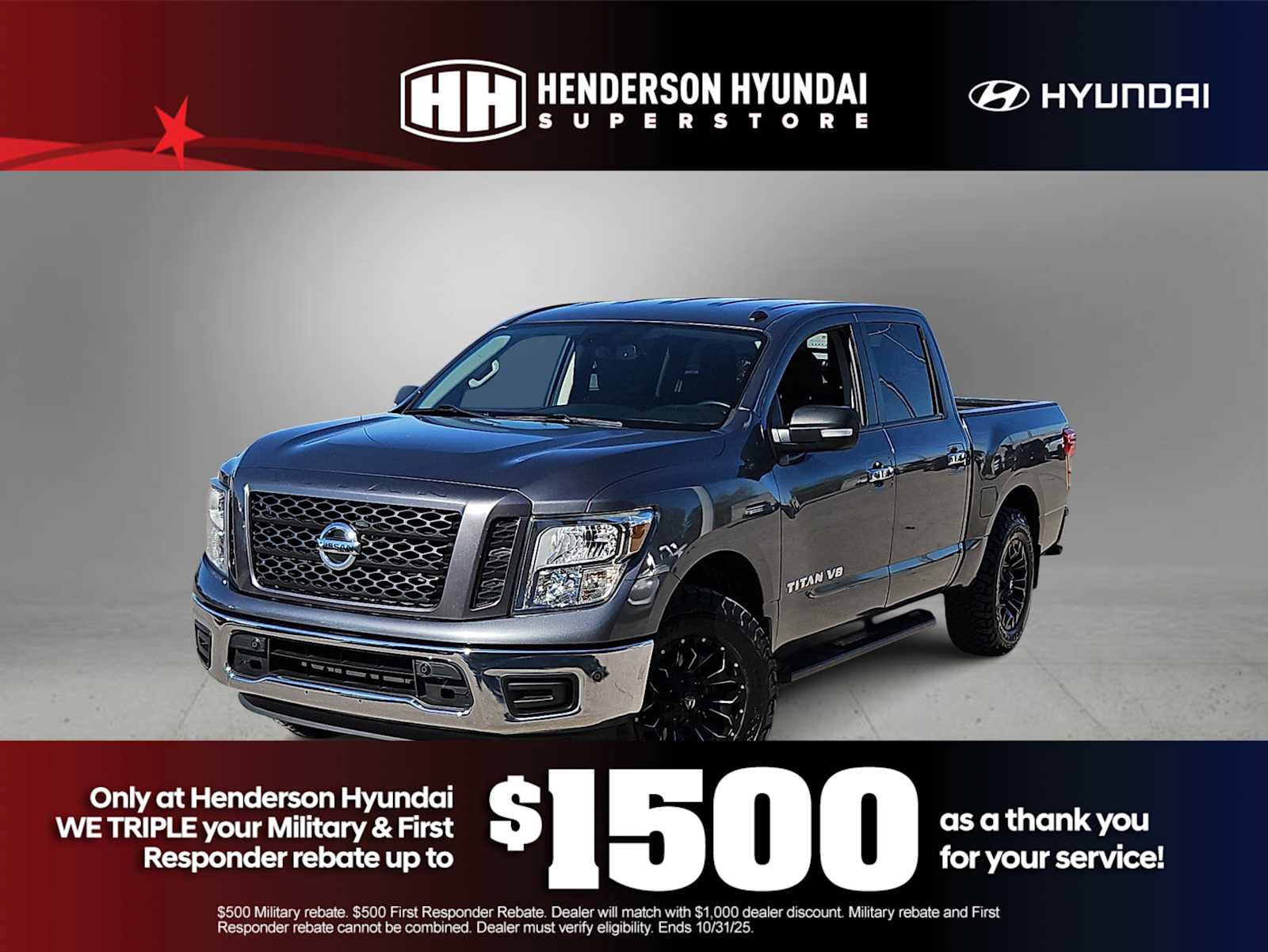 Used 2019 Nissan Titan SV w/ SV Convenience Package