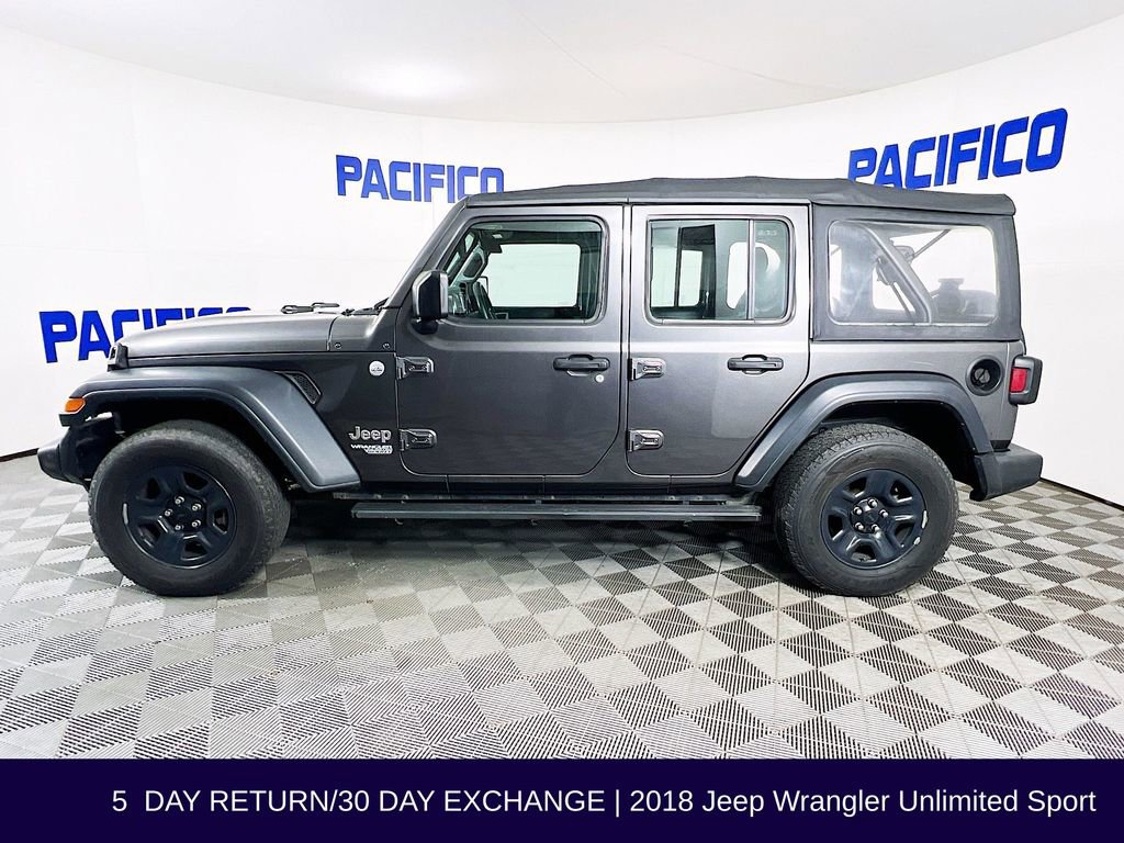 Used 2018 Jeep Wrangler Unlimited Sport AWD/4WD image 5