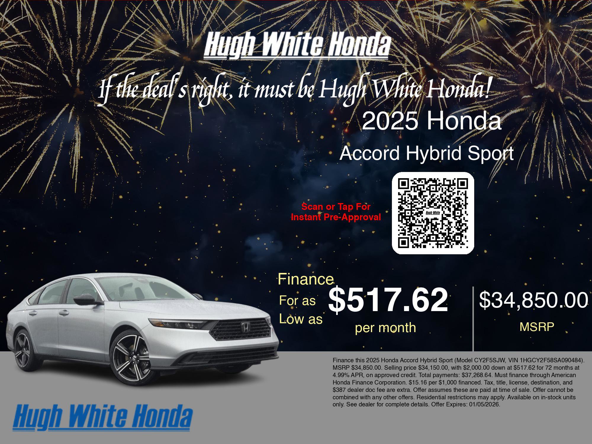 Used 2025 Honda Accord Sport image 7