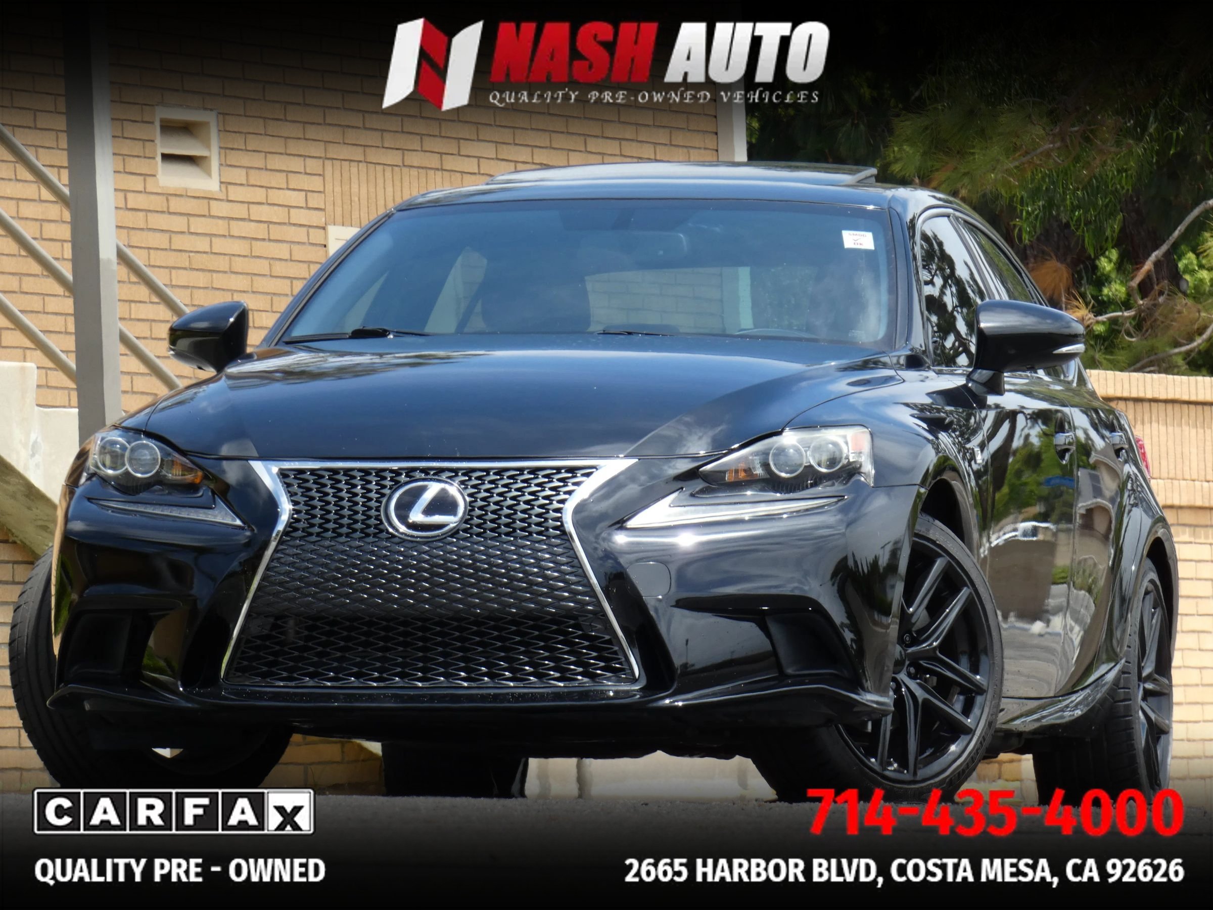 Used 2014 Lexus IS 250 w/ F-Sport Package RWD image 2