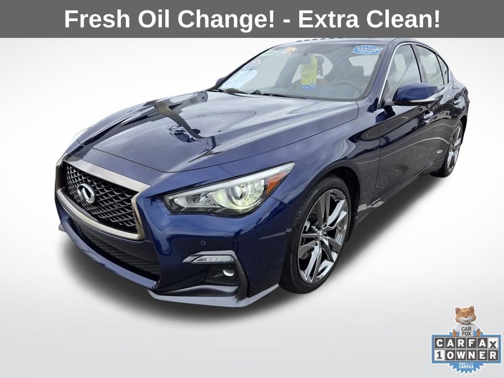 Used 2021 INFINITI Q50 Signature Edition w/ Cargo Package image 3
