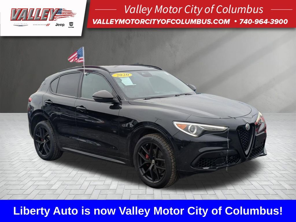 Used 2020 Alfa Romeo Stelvio Ti Sport w/ Quick Order Package 22S Sport image 1