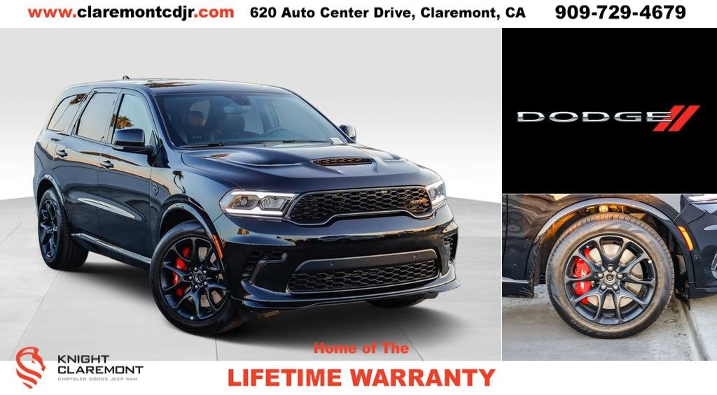New 2025 Dodge Durango SRT Hellcat w/ Black Package