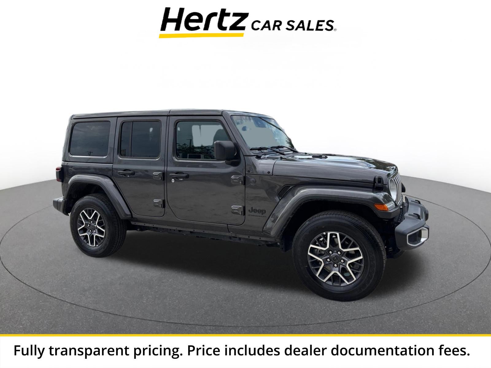 Used 2025 Jeep Wrangler Unlimited Sahara AWD/4WD image 1