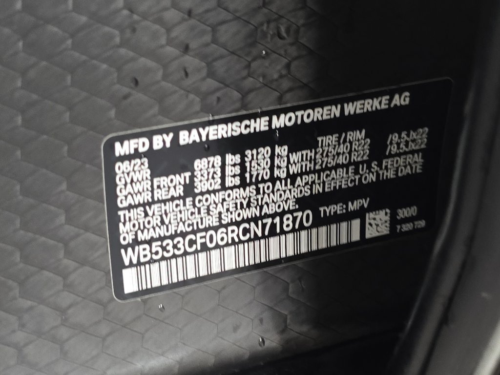 Used 2024 BMW iX M60 AWD/4WD image 33