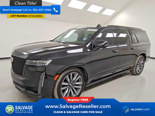 Used 2022 Cadillac Escalade ESV Sport Platinum AWD/4WD image 1