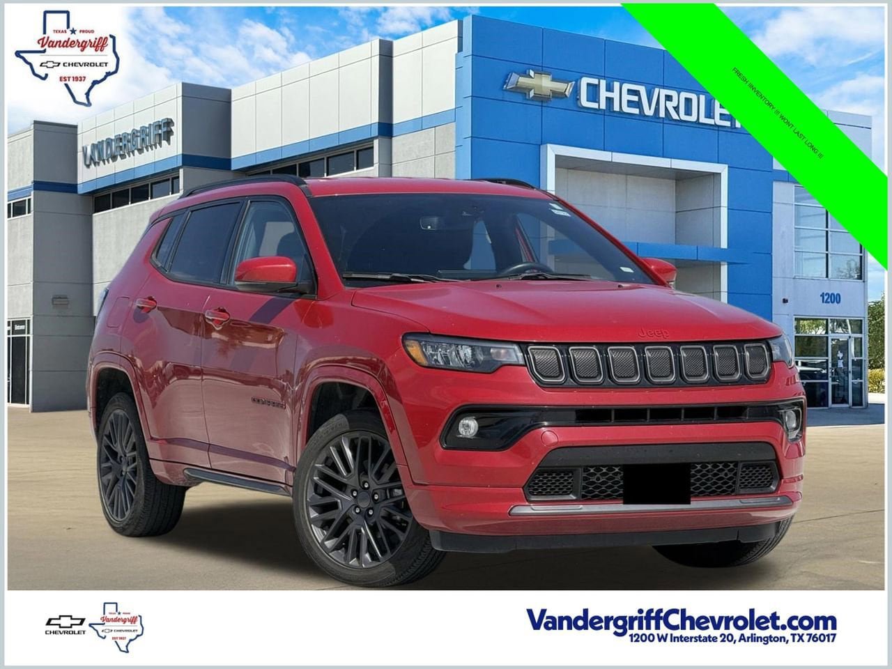 Used 2022 Jeep Compass Limited AWD/4WD image 1
