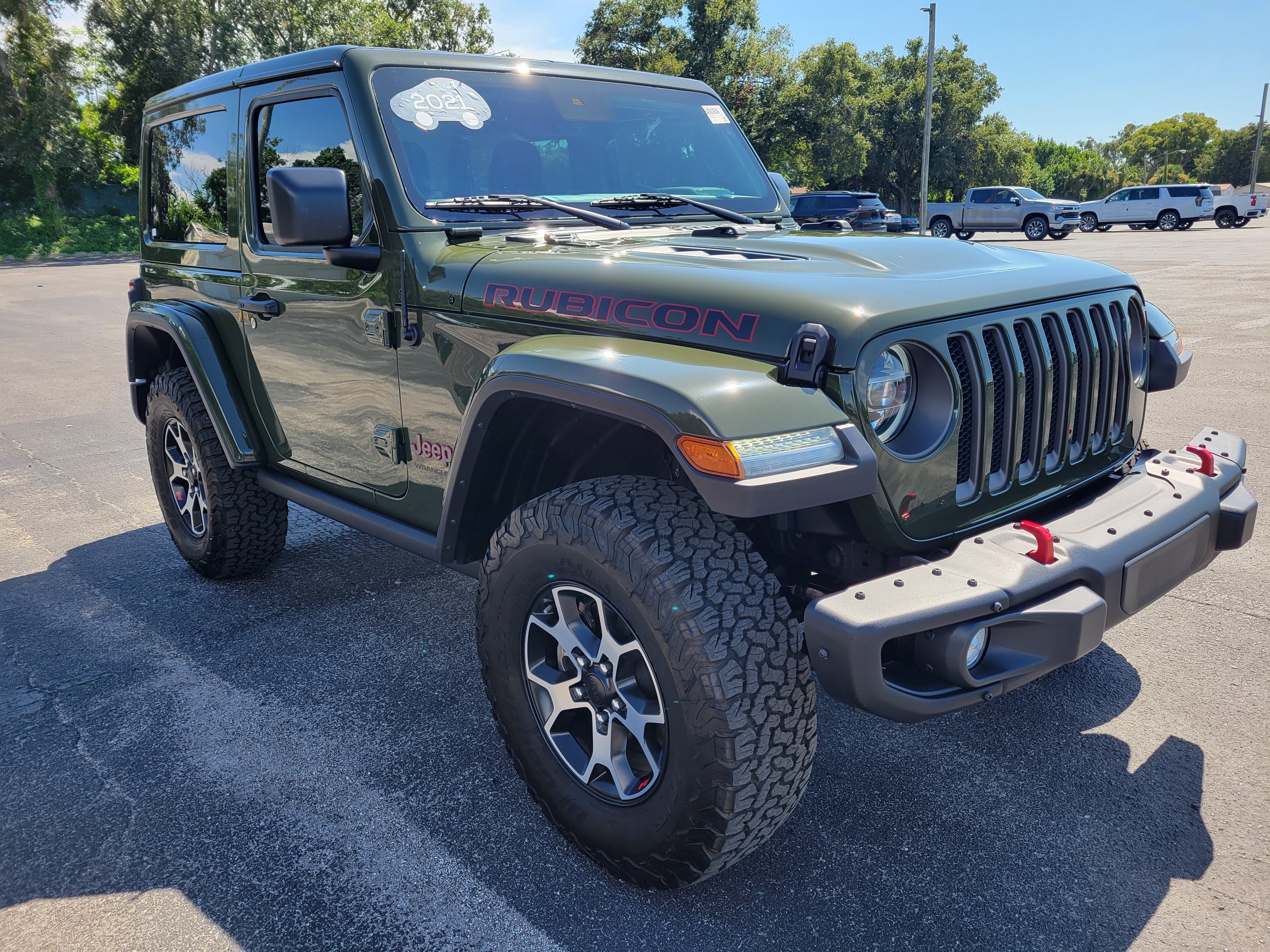 Used 2021 Jeep Wrangler Rubicon AWD/4WD image 3