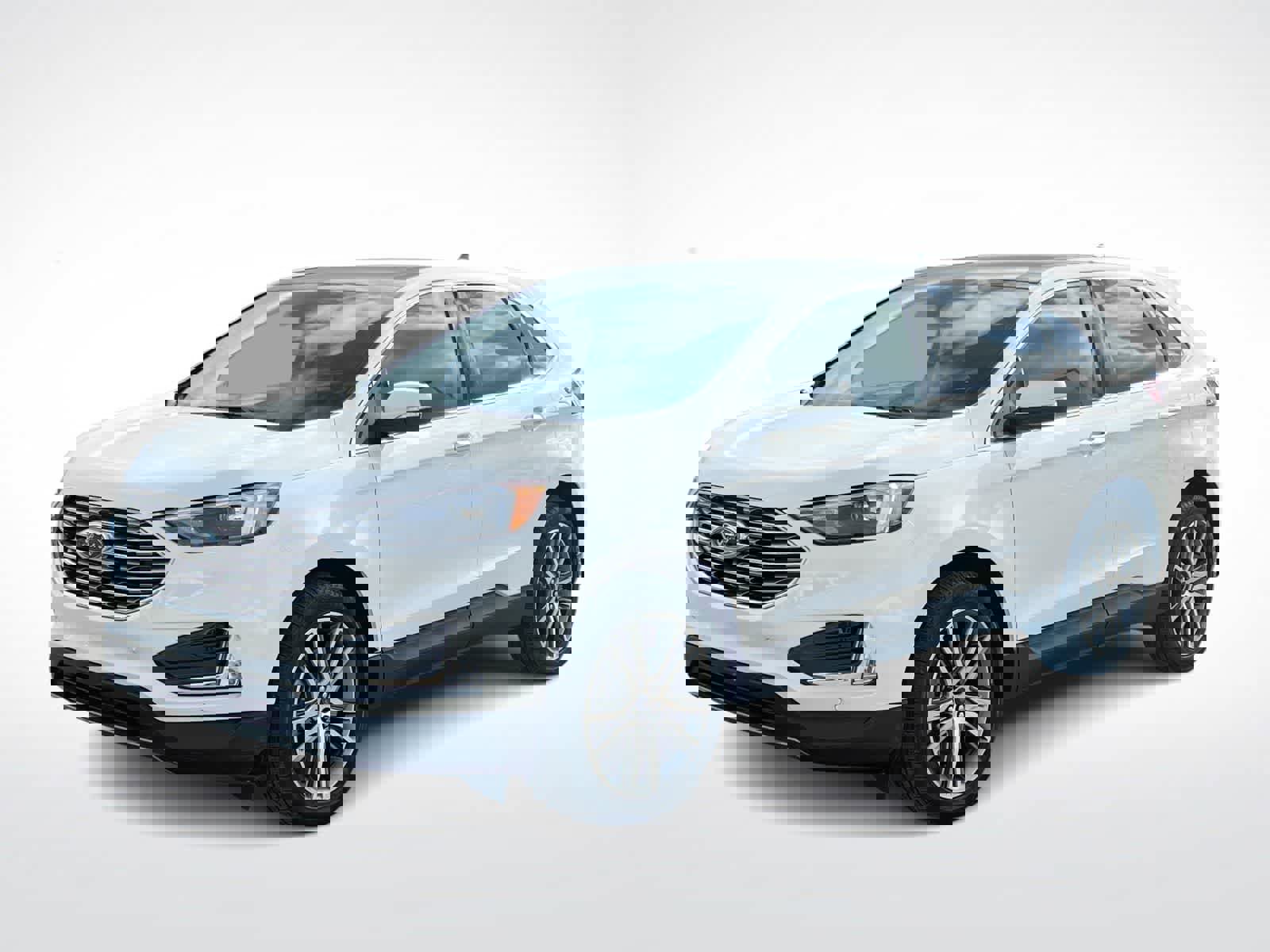 Used 2022 Ford Edge Titanium w/ Class II Trailer Tow Package image 4