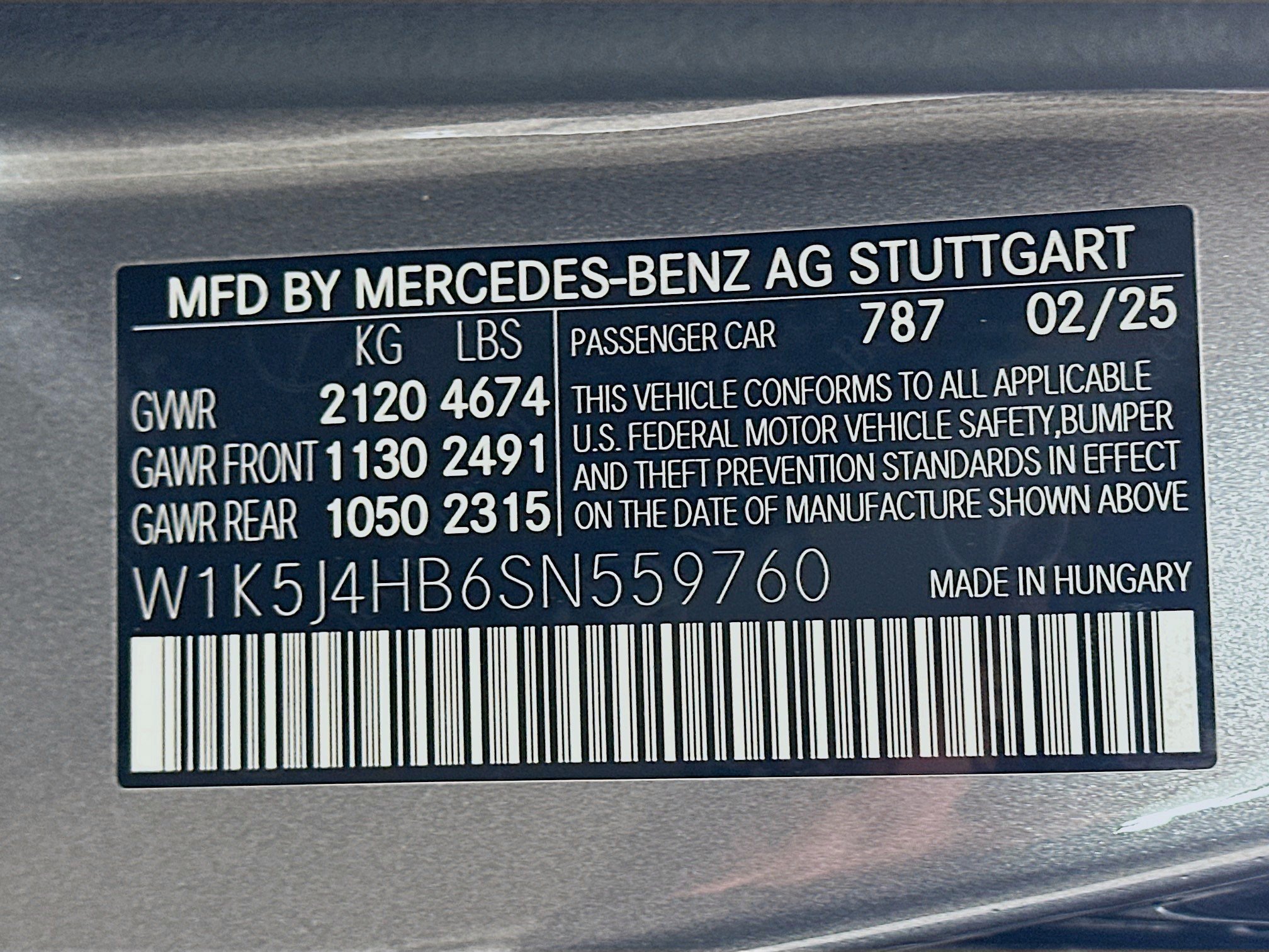 Certified 2025 Mercedes-Benz CLA 250 4MATIC image 41