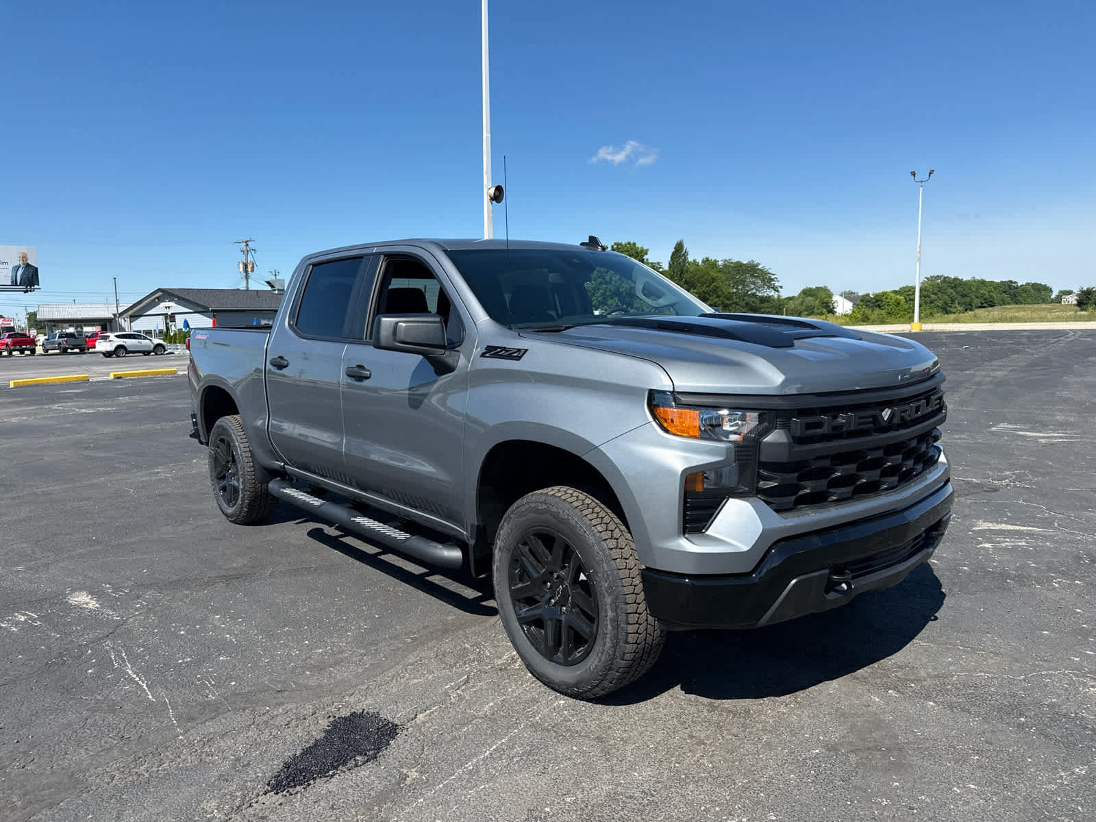 New 2026 Chevrolet Silverado 1500 Custom Trail Boss w/ Turbomax Blackout Package AWD/4WD image 7