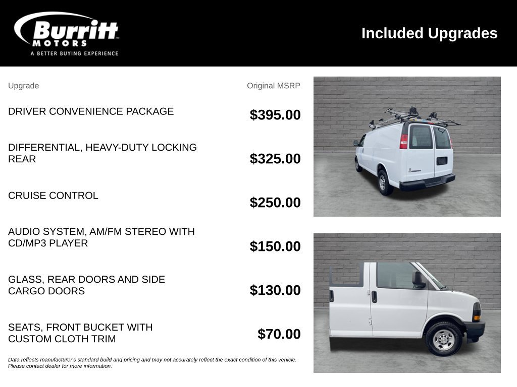 Used 2018 Chevrolet Express 2500 RWD image 3