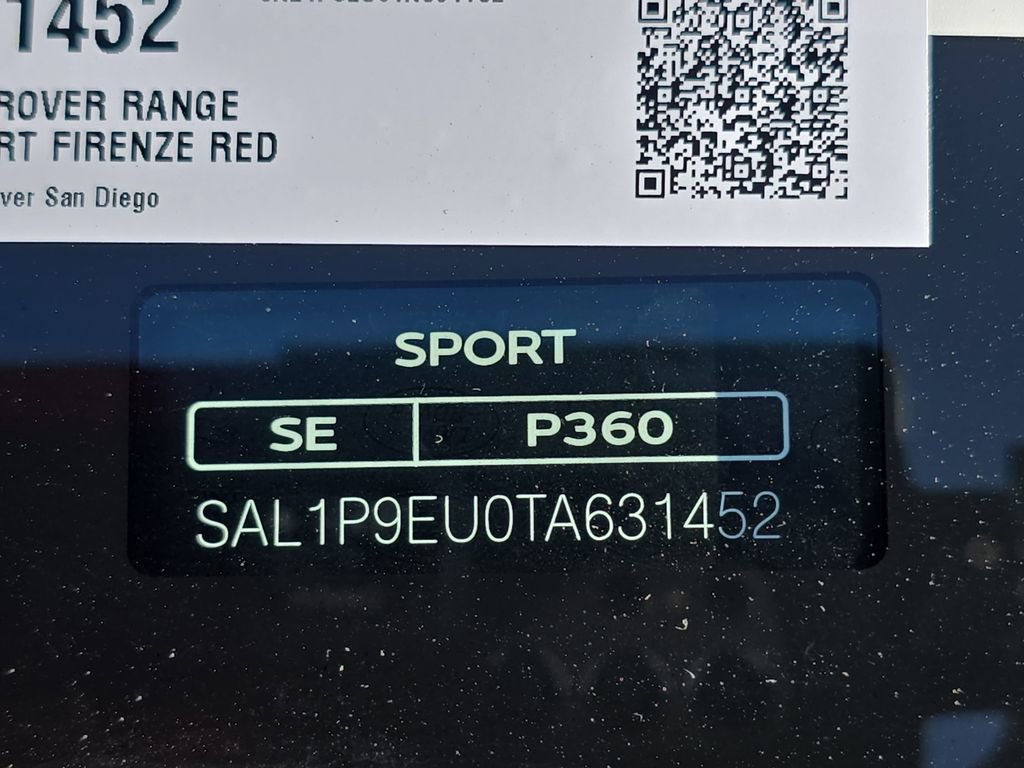 New 2026 Land Rover Range Rover Sport SE AWD/4WD image 37