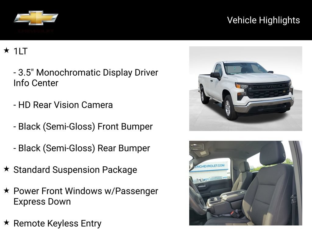Certified 2023 Chevrolet Silverado 1500 W/T w/ WT Fleet Convenience Package RWD image 21