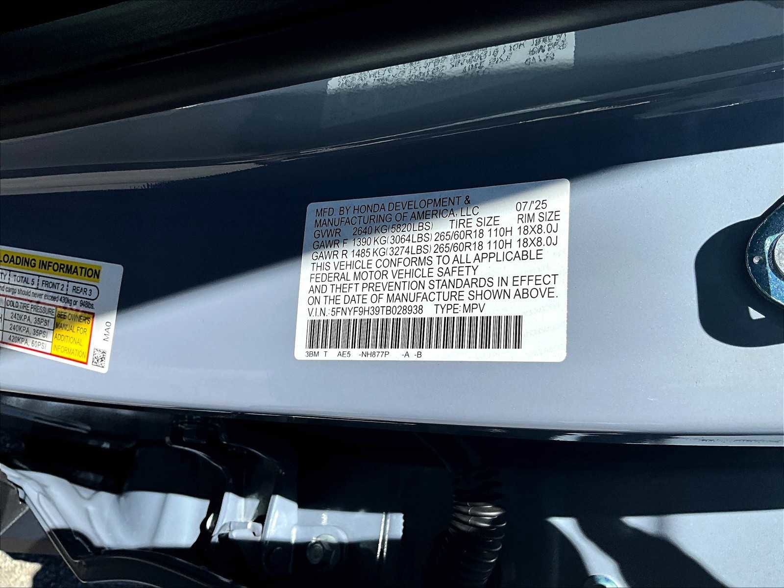 New 2026 Honda Passport RTL image 17