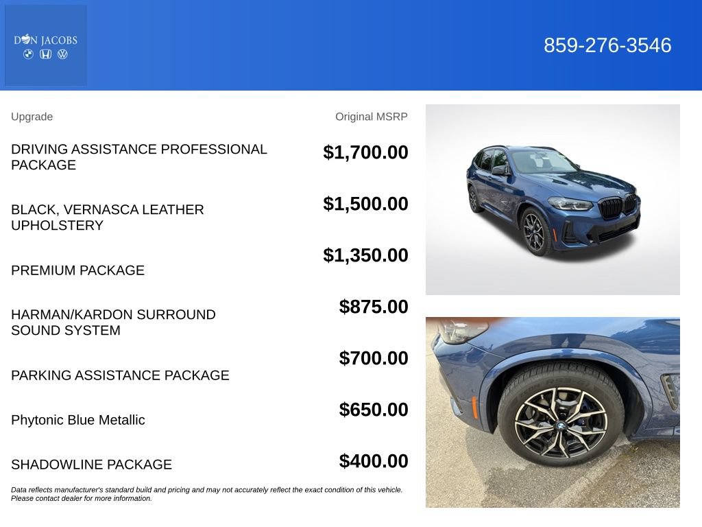 Used 2023 BMW X3 M40i AWD/4WD image 5