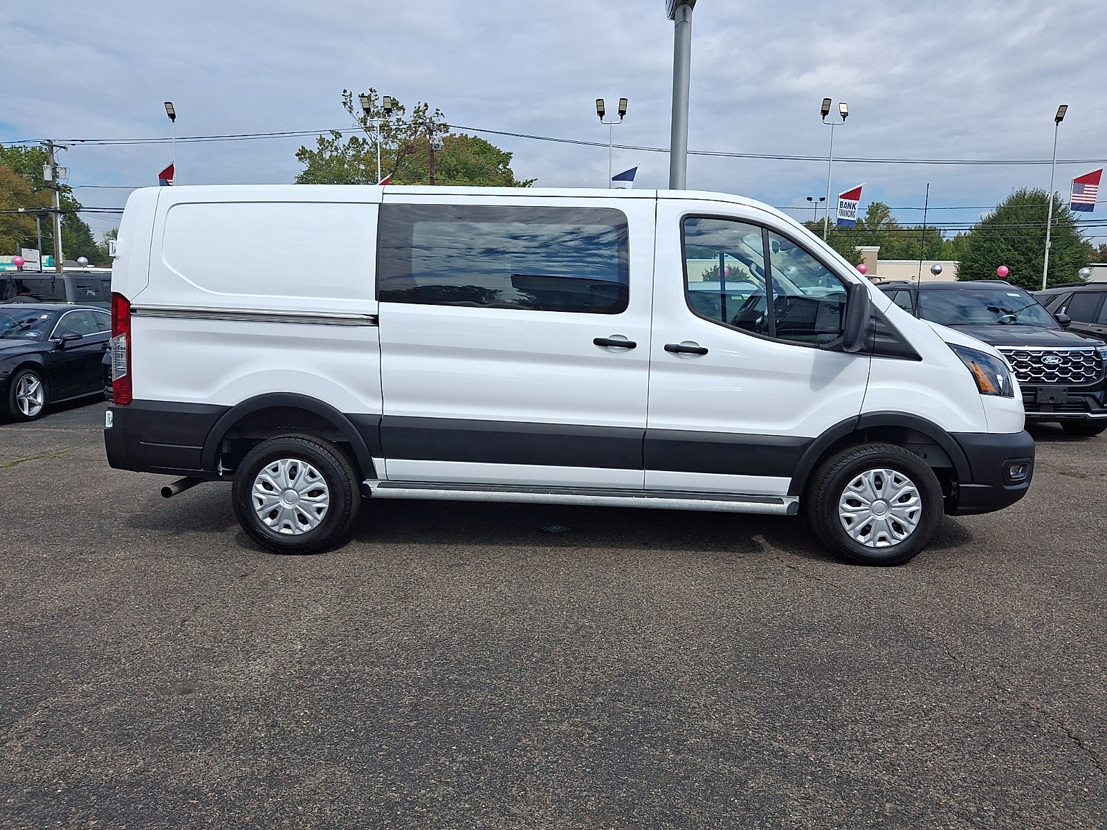 Certified 2025 Ford Transit 250 Low Roof w/ Exterior Upgrade Package RWD image 8