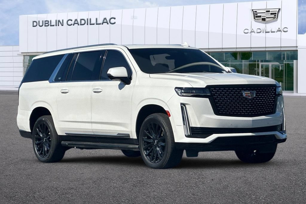 Certified 2021 Cadillac Escalade ESV Premium Luxury w/ Driver Assist Tech Package AWD/4WD image 2