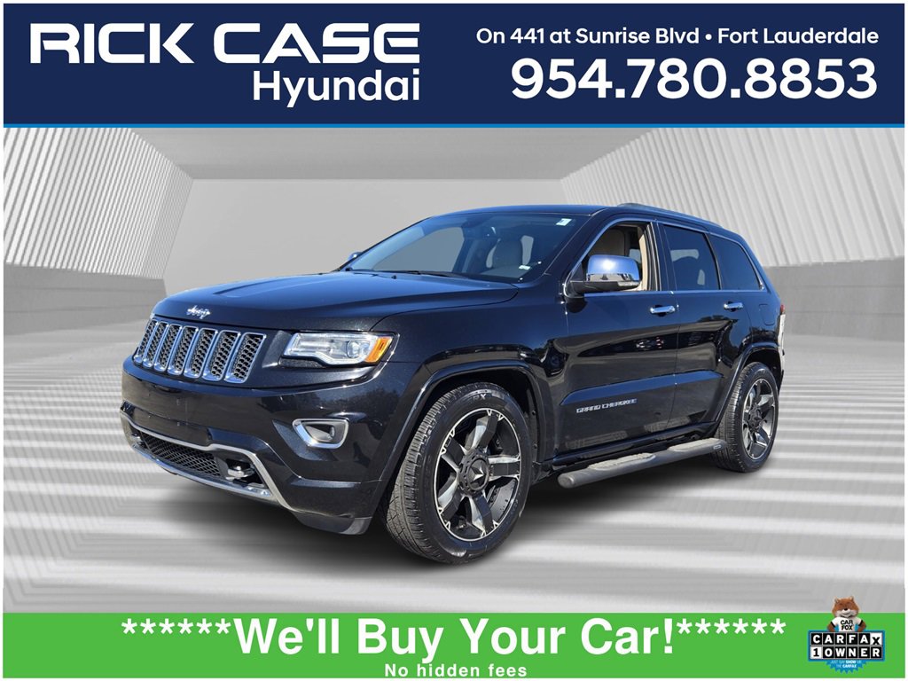 Used 2016 Jeep Grand Cherokee Overland