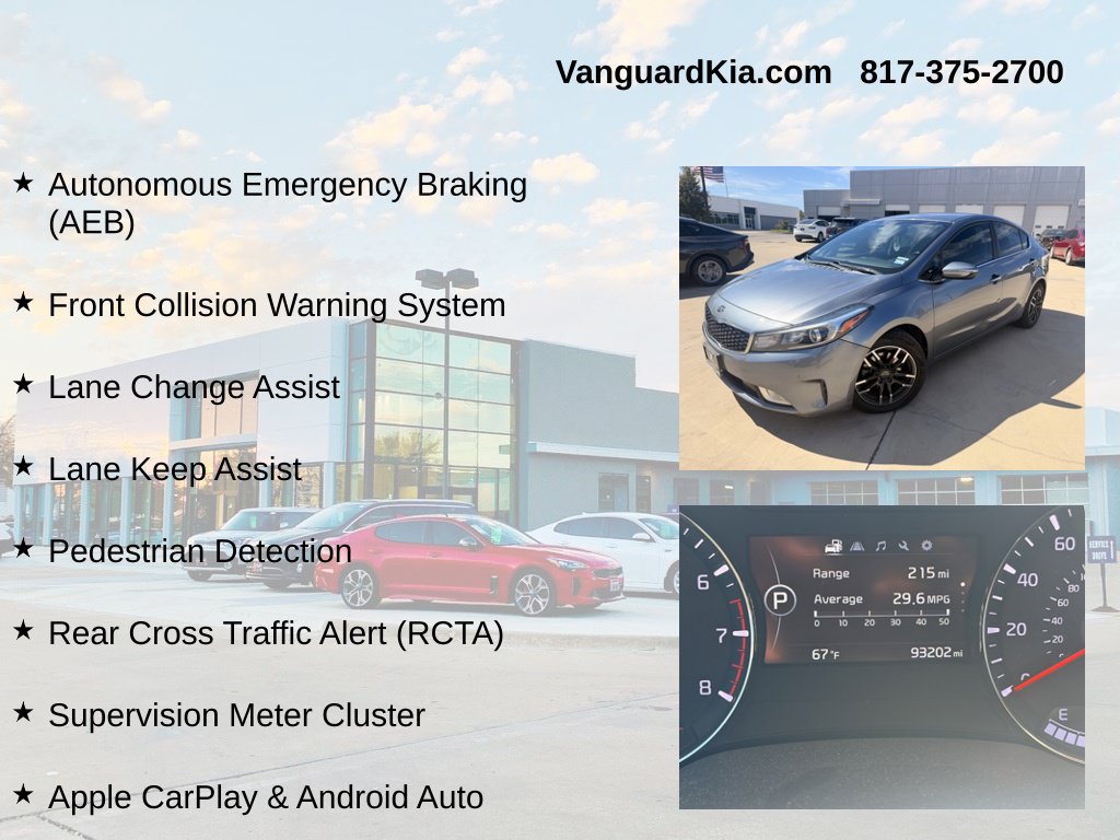 Used 2017 Kia Forte S w/ S Technology Package FWD image 18