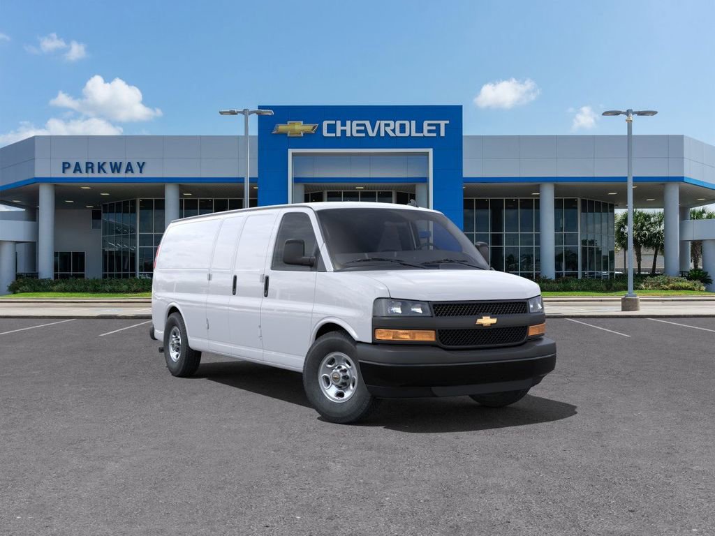 New 2024 Chevrolet Express 3500 Extended w/ Driver Convenience Package RWD image 1