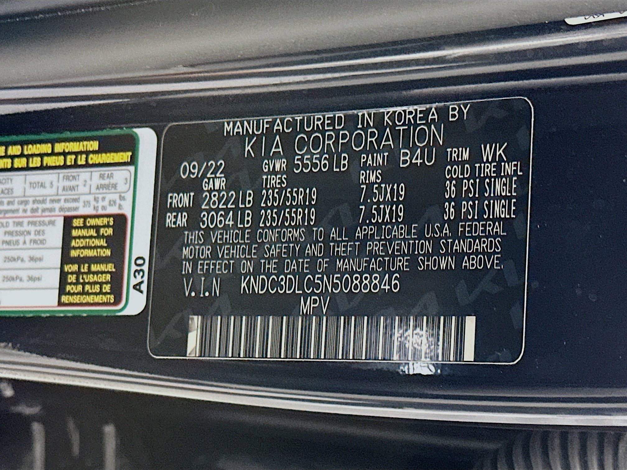 Used 2022 Kia EV6 Wind AWD/4WD image 12