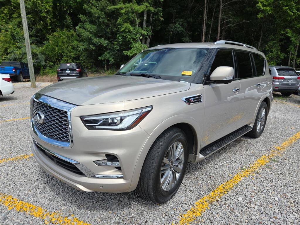 Used 2021 INFINITI QX80 Luxe RWD video 1