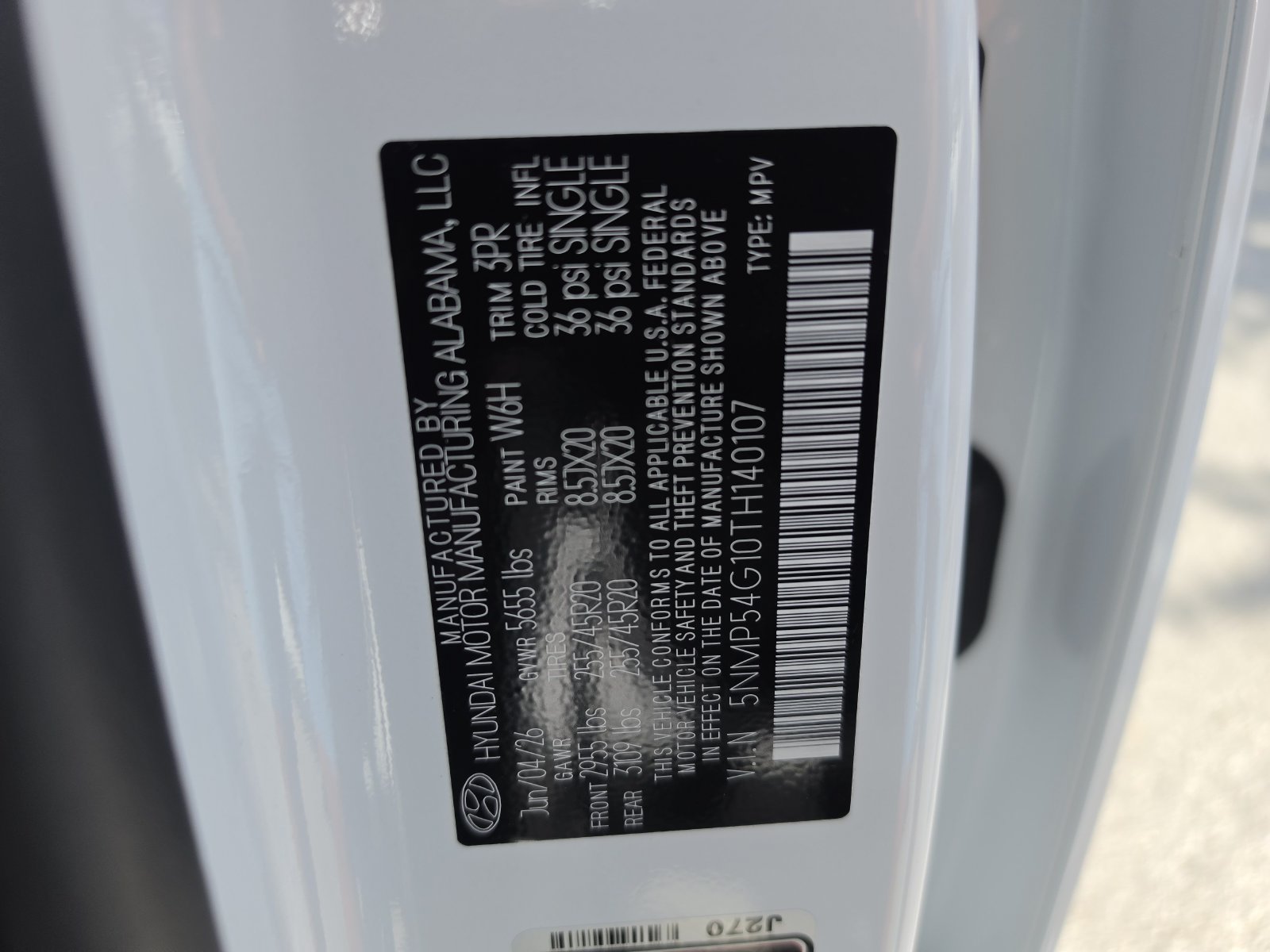 New 2026 Hyundai Santa Fe Calligraphy FWD image 36