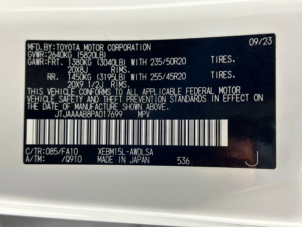 Used 2023 Lexus RZ 450e Premium w/ Accessory Package (2T) AWD/4WD image 41