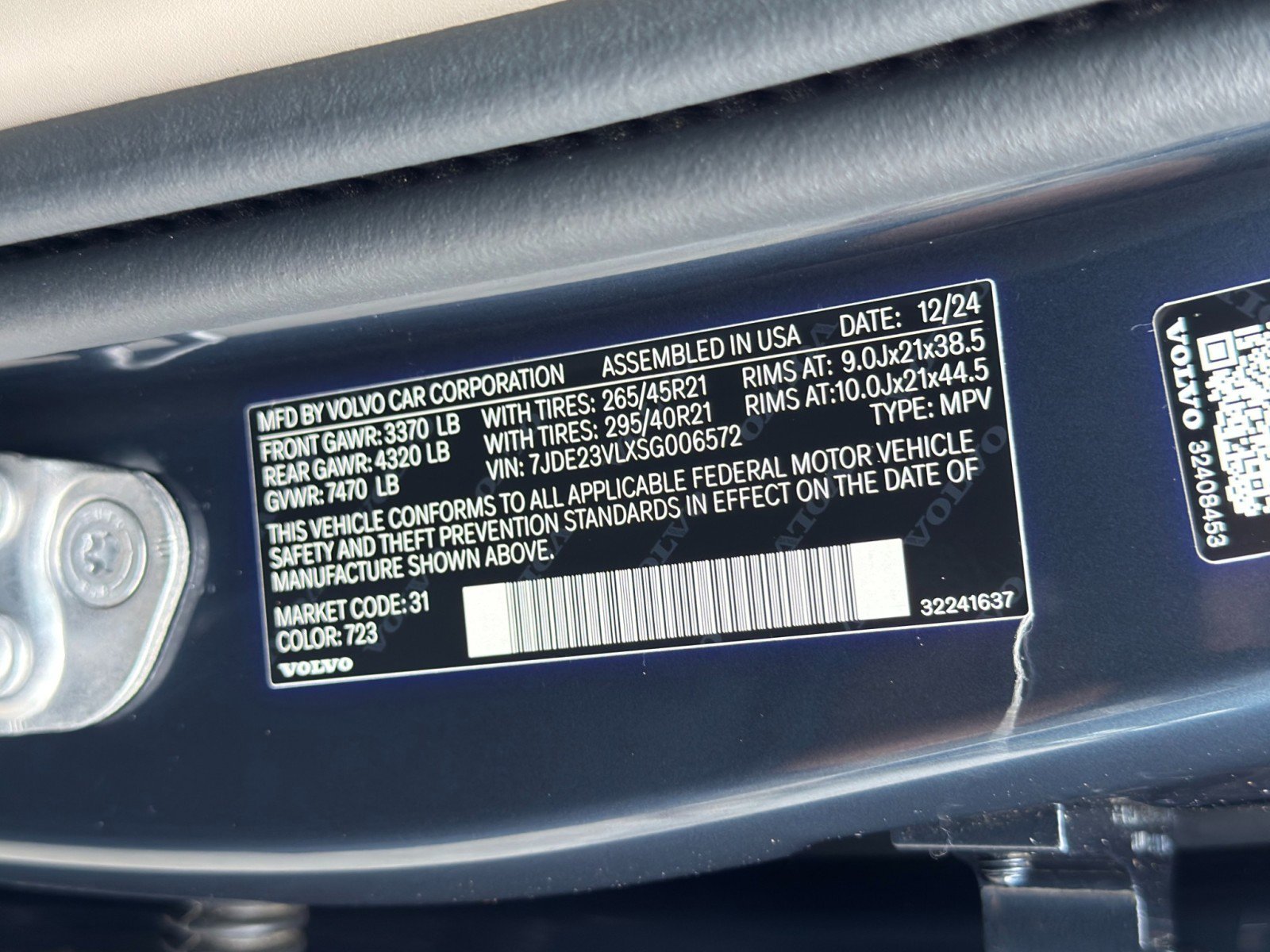 Used 2025 Volvo EX90 Ultra image 51