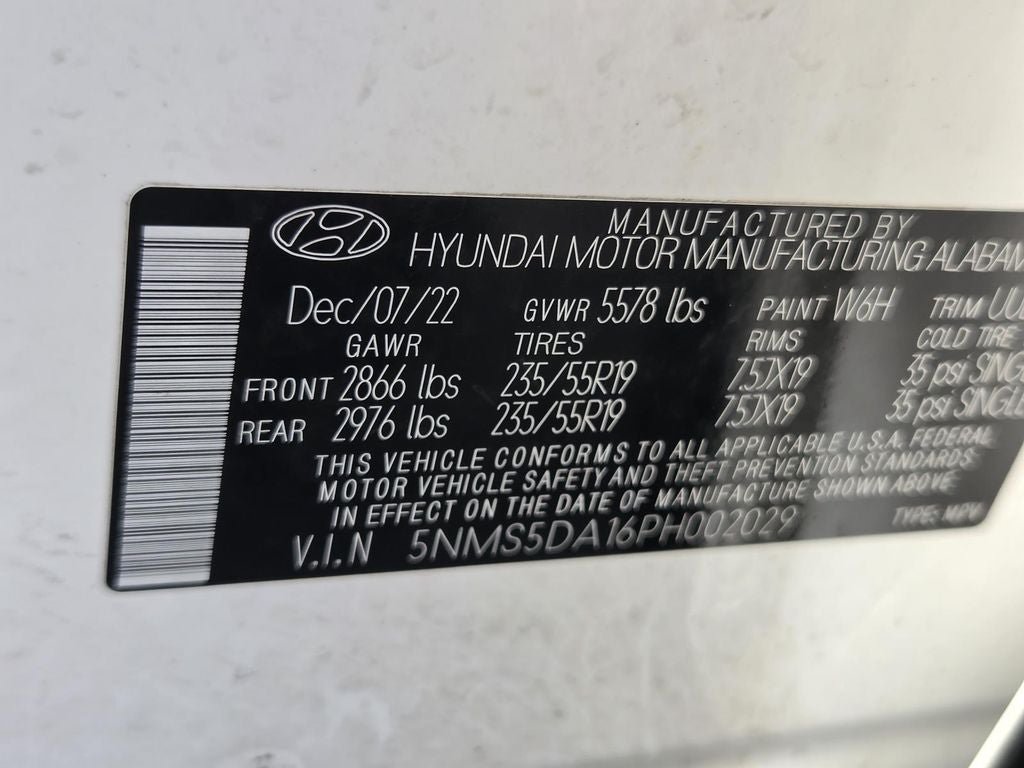 Used 2023 Hyundai Santa Fe Limited AWD/4WD image 27