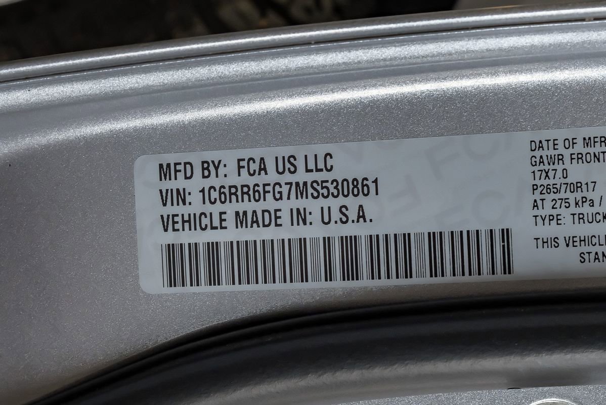 Used 2021 RAM 1500 Tradesman w/ Chrome Plus Package RWD image 64
