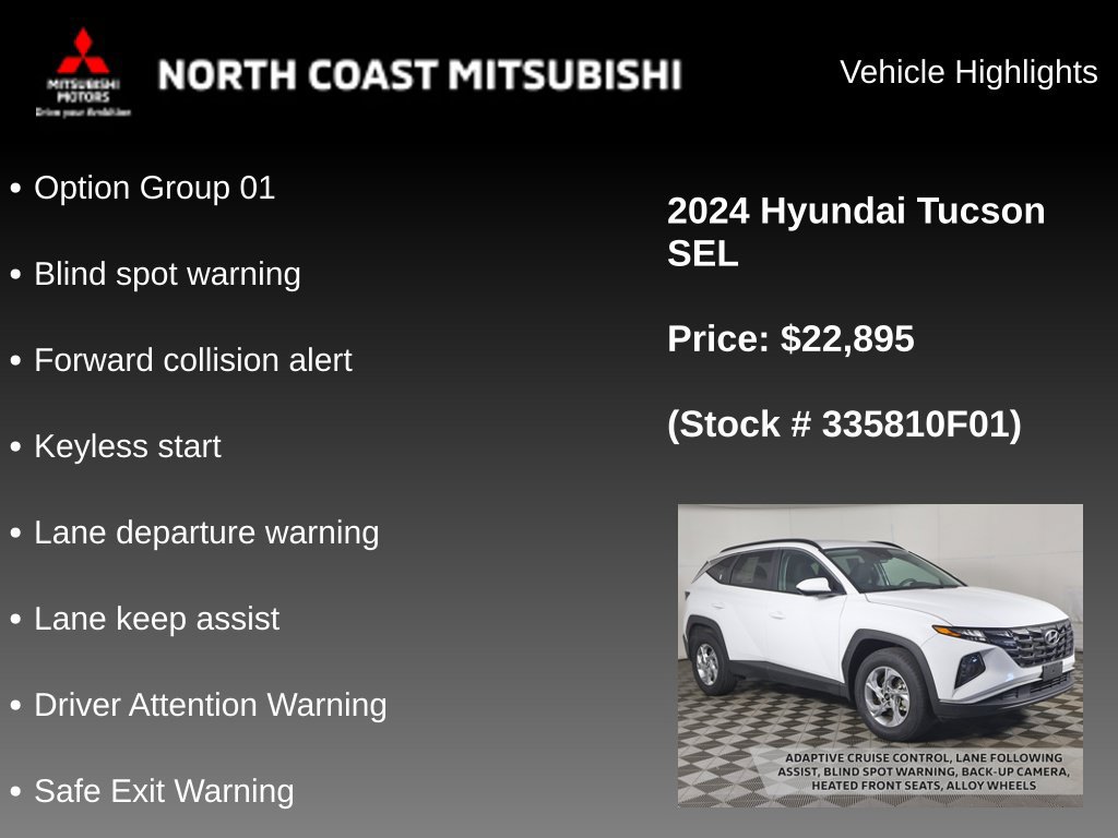 Used 2024 Hyundai Tucson SEL AWD/4WD image 2
