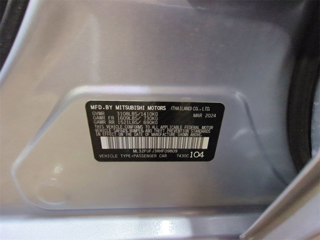 Used 2024 Mitsubishi Mirage G4 ES image 28