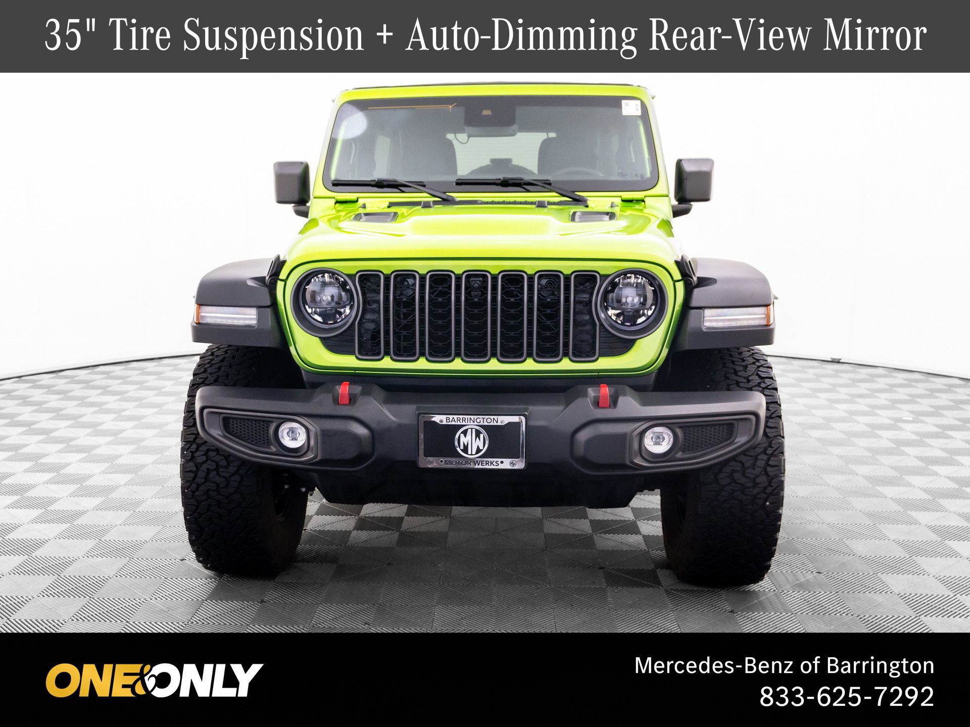 Used 2025 Jeep Wrangler Unlimited Rubicon w/ XTREMEE 35" Tire Package AWD/4WD image 8