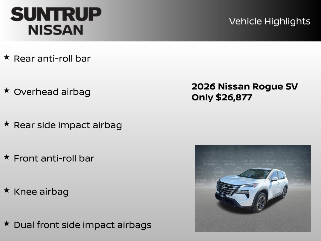 Certified 2026 Nissan Rogue SV AWD/4WD image 38