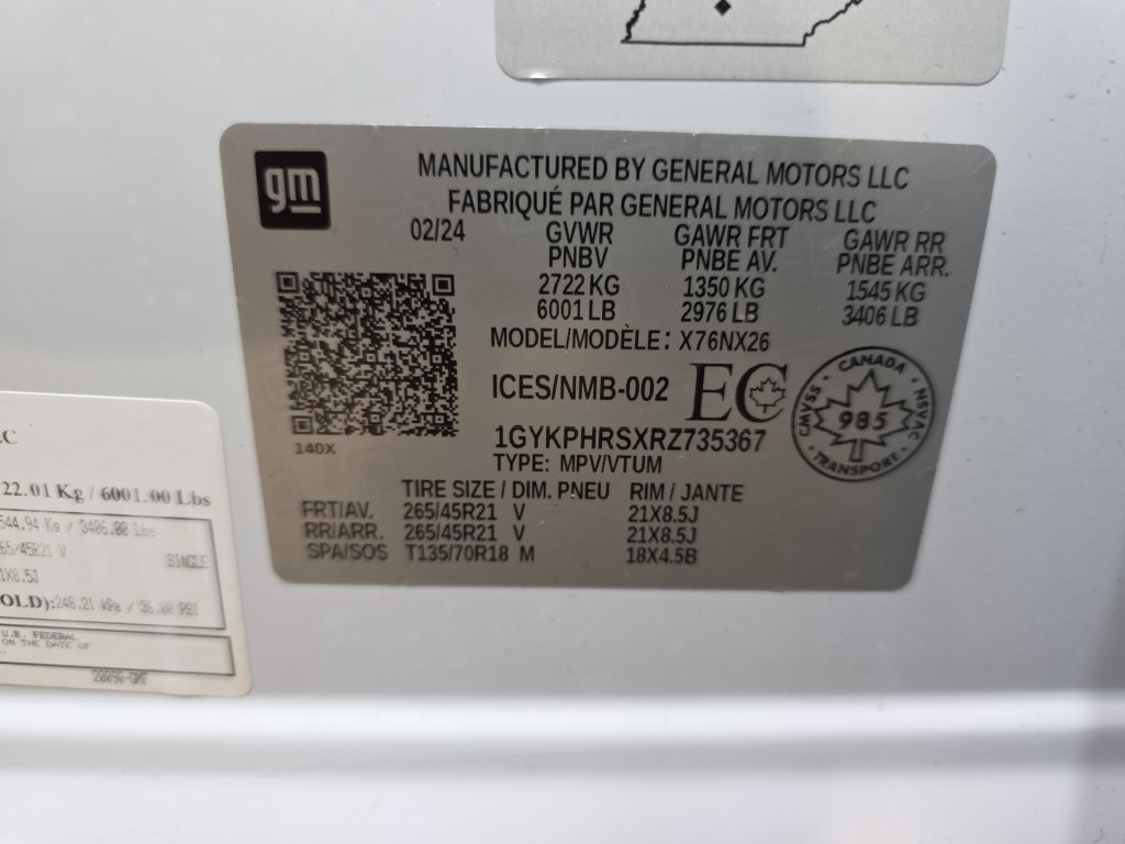 Used 2024 Cadillac XT6 Sport w/ Platinum Package AWD/4WD image 41
