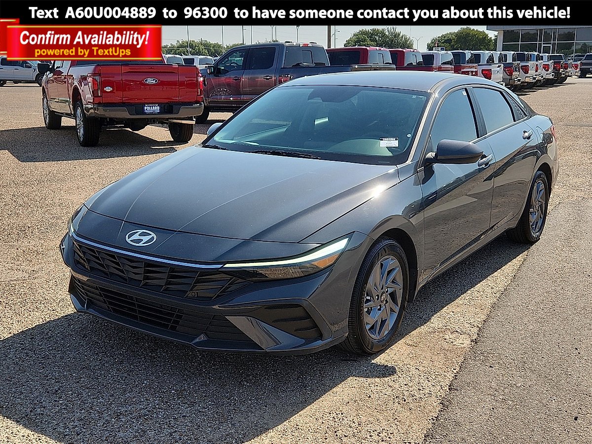 Used 2024 Hyundai Elantra Blue