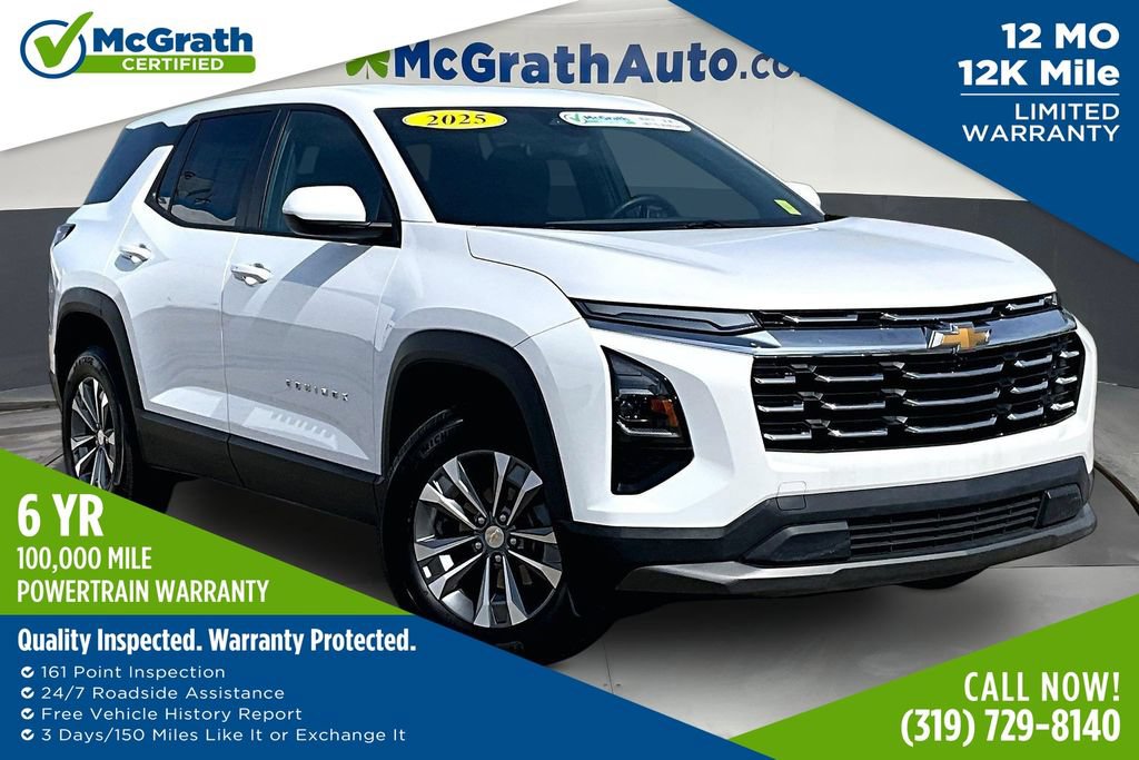 Used 2025 Chevrolet Equinox LT AWD/4WD image 1