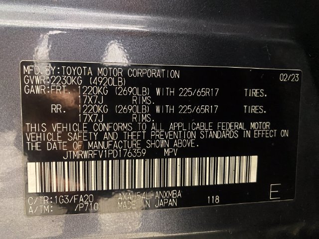 Used 2023 Toyota RAV4 XLE w/ Convenience Package AWD/4WD image 24