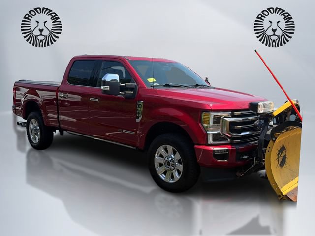 Certified 2021 Ford F350 Platinum w/ FX4 Off-Road Package AWD/4WD image 3