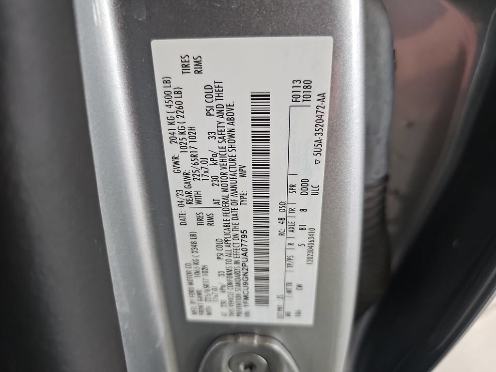 Used 2023 Ford Escape Active w/ Tech Pack #1 AWD/4WD image 37