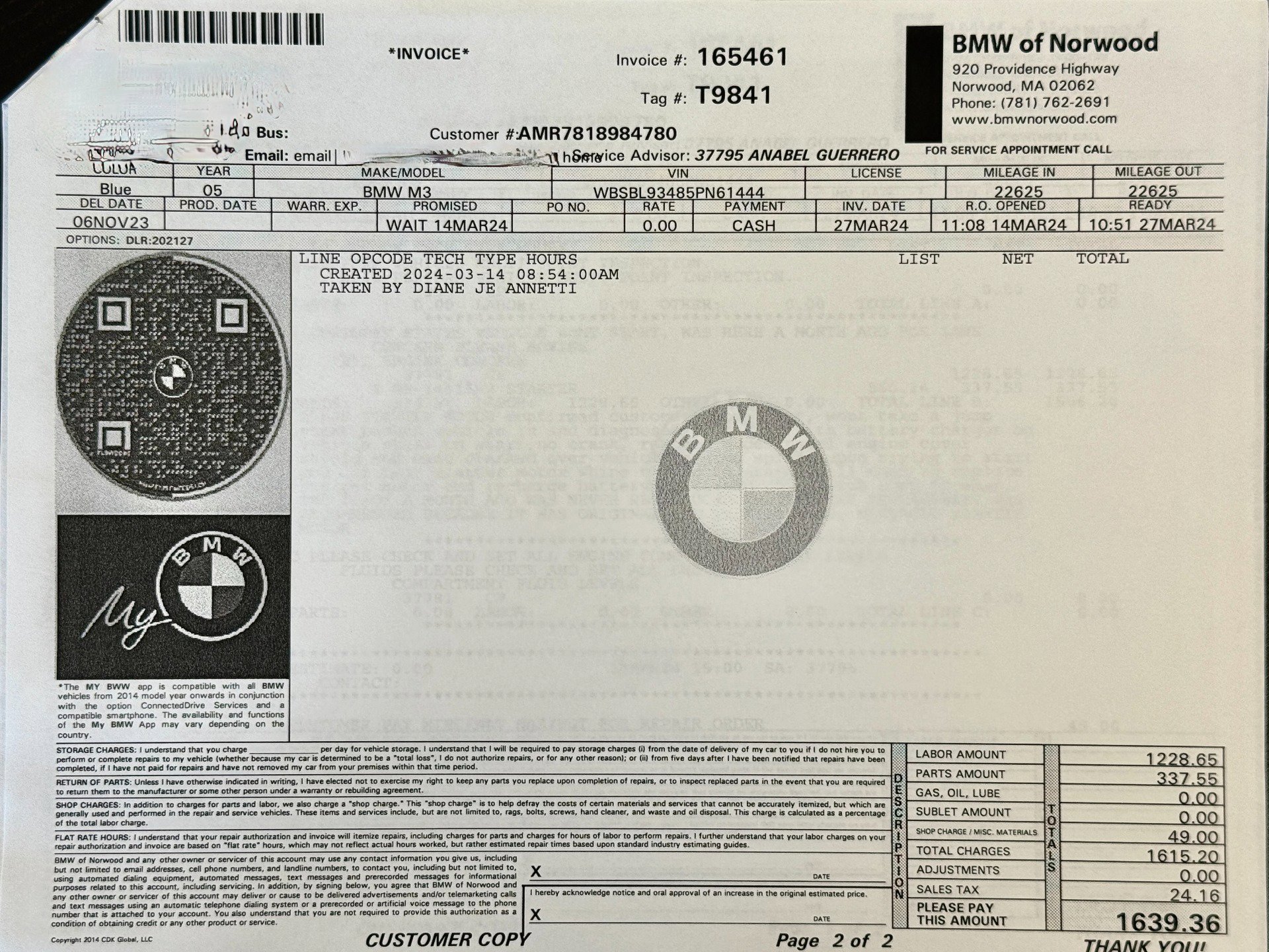 Used 2005 BMW M3 Coupe image 63