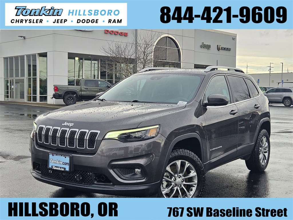 Certified 2021 Jeep Cherokee Latitude Lux w/ Trailer Tow Group image 1