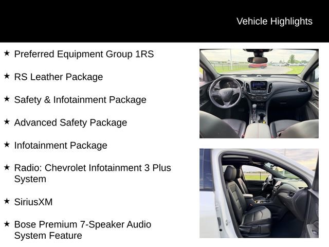 Certified 2024 Chevrolet Equinox RS w/ RS Leather Package AWD/4WD image 12