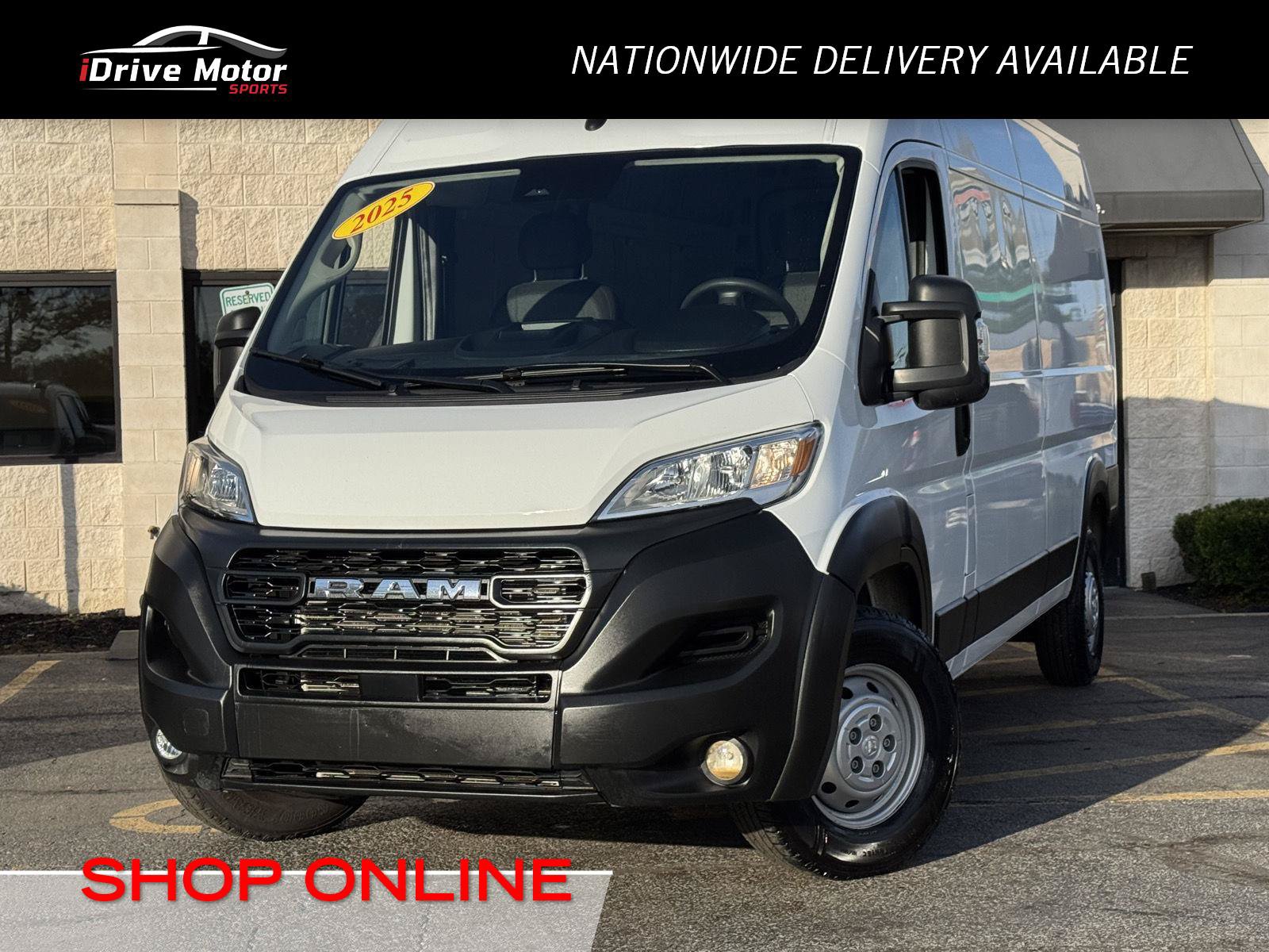 Used 2025 RAM ProMaster 2500 w/ Convenience Group FWD image 1